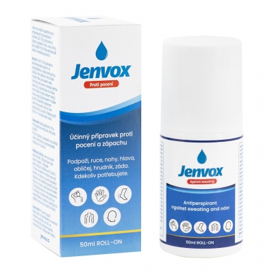 Jenvox 50ml - nejlepší antiperspirant pro ženy a muže